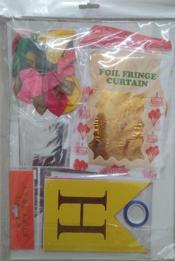 Birthday decoration set thumbnail 1