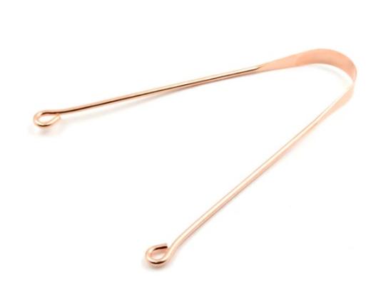 Tongue cleaner (Copper plated)