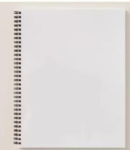 Blank note book thumbnail 1