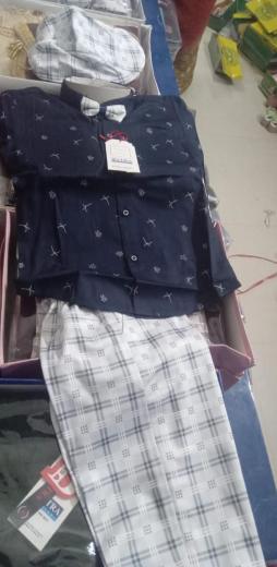Pant shirt cap tie 4pc thumbnail 1