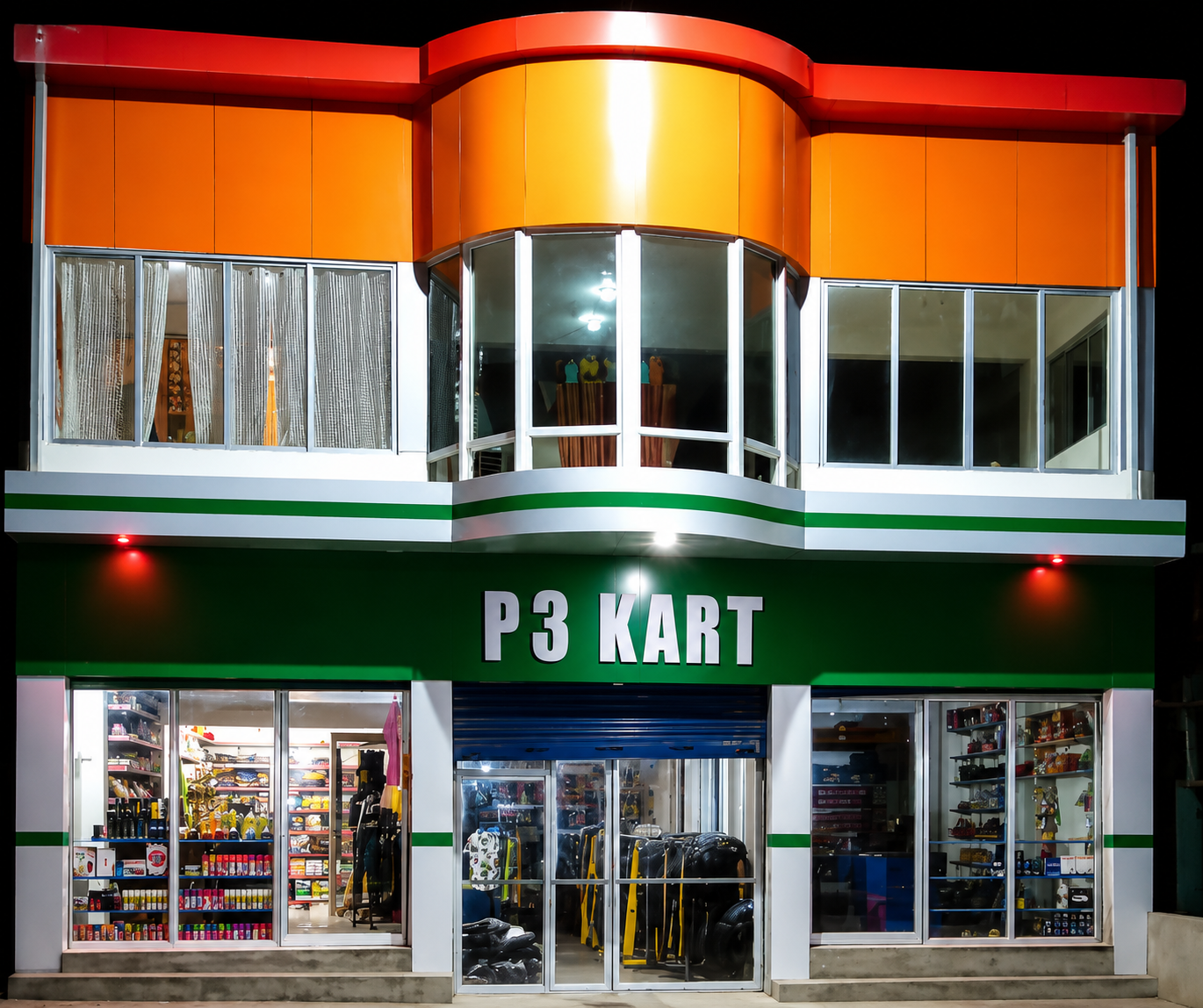 P3 Kart contact banner